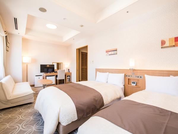 Hotel Port Plaza Chiba : photo 1 de la chambre chambre lits jumeaux de luxe - non-fumeurs