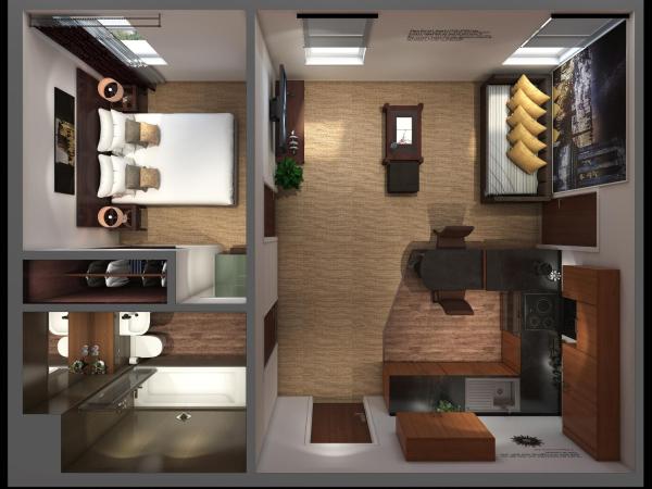 Stewart by Heeton Concept - Aparthotel Edinburgh : photo 5 de la chambre appartement standard