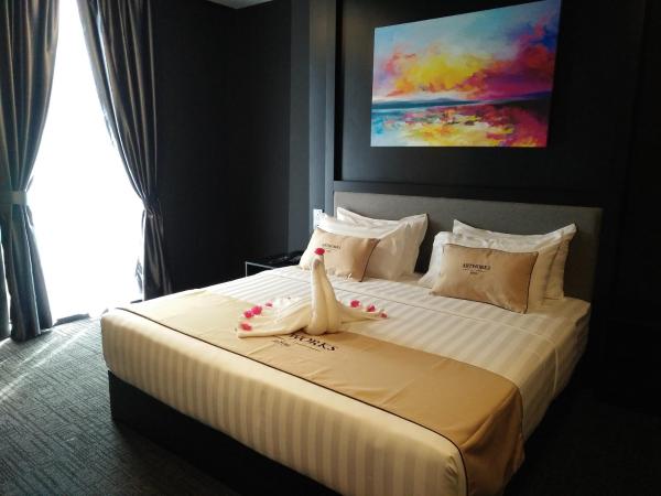 Artworks Hotel Ipoh : photo 4 de la chambre suite lit king-size