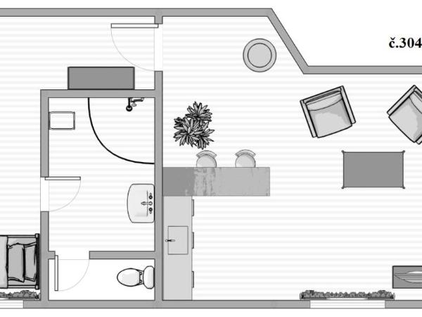 Eurohotel : photo 2 de la chambre suite familiale