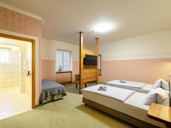 Hotel U Simla : photo 7 de la chambre chambre lits jumeaux avec lit d’appoint - 301