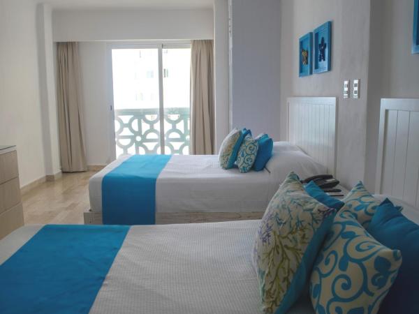 BSEA Cancun Plaza Hotel : photo 9 de la chambre chambre de luxe avec vue sur l'océan