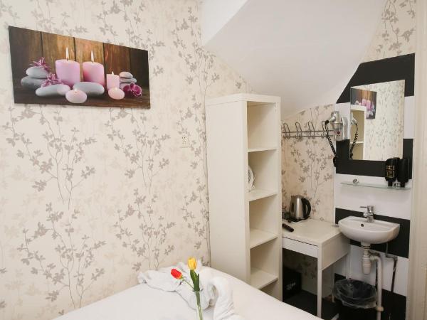 Hotel Flipper Amsterdam : photo 2 de la chambre petite chambre double avec salle de bains privative