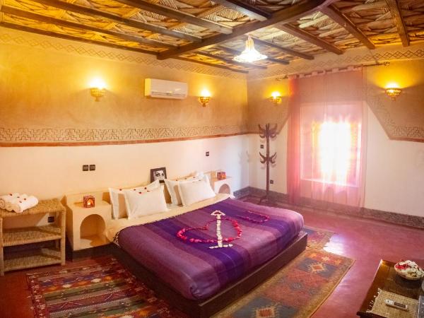 Ecolodge l'île de Ouarzazate : photo 6 de la chambre chambre familiale - vue sur piscine