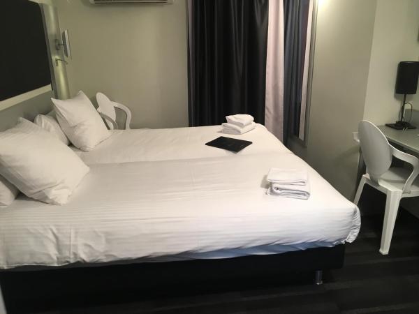 Hôtel Boutique Richelieu, Lyon Gare Part-Dieu : photo 4 de la chambre chambre double supérieure avec 2 lits simples et balcon