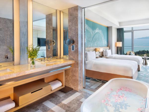 Atlantis Sanya : photo 3 de la chambre imperial club ocean view queen room(unlimited free entry to the water park & lost chamber + imperial club benefits during the stay ) 