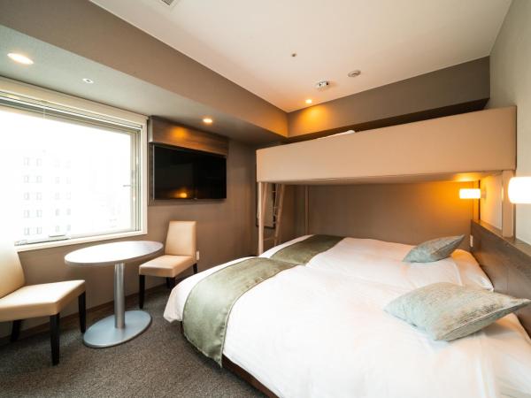 Super Hotel Premier Ginza : photo 1 de la chambre deluxe super room (double bed + single bed with loft)