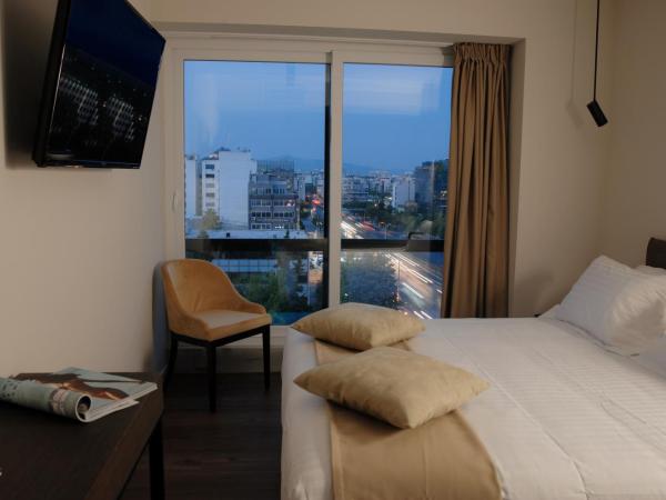 B4B Athens 365 : photo 6 de la chambre chambre double ou lits jumeaux supérieure - vue sur acropole