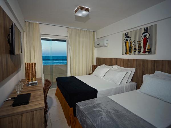 Brisa do Mar Beach Hotel : photo 1 de la chambre chambre double deluxe avec balcon - vue sur mer
