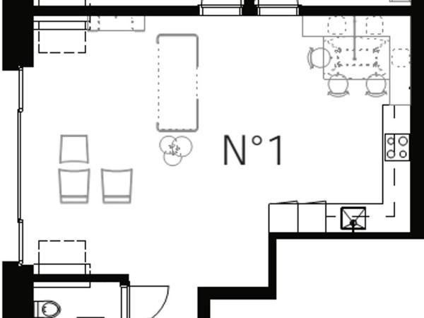 Legendär Zermatt : photo 6 de la chambre appartement de 85 m² avec balcon - vue sur forêt