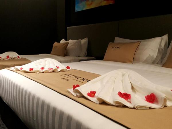 Artworks Hotel Ipoh : photo 5 de la chambre chambre familiale - sans fenêtre