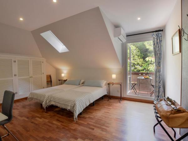 Villa Antumalal B&B : photo 5 de la chambre chambre double ou lits jumeaux - vue sur jardin