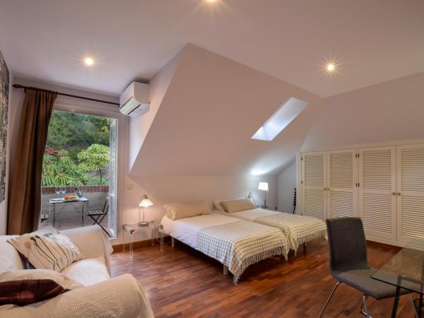 Villa Antumalal B&B : photo 4 de la chambre chambre double ou lits jumeaux - vue sur jardin