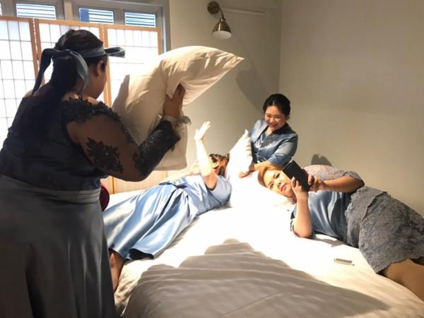 Kinnon Deluxe Hostel Coworking Cafe : photo 3 de la chambre chambre familiale avec salle de bains commune