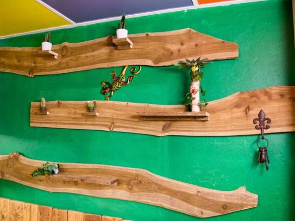 HafenTraum IndoorCampingHostel : photo 6 de la chambre chambre double avec salle de bains commune