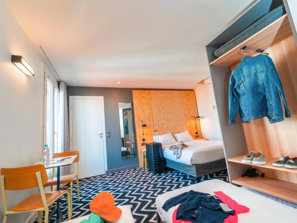 Ibis Styles Paris Place d'Italie - Butte Aux Cailles : photo 4 de la chambre suite standard avec 1lit double et 2lits simples