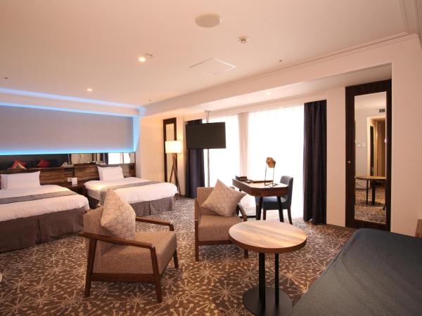 Quintessa Hotel Sapporo : photo 1 de la chambre grande chambre lits jumeaux - non-fumeurs