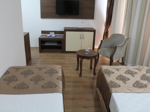 Olbia Hotel : photo 1 de la chambre chambre triple standard avec vue latérale sur la mer 