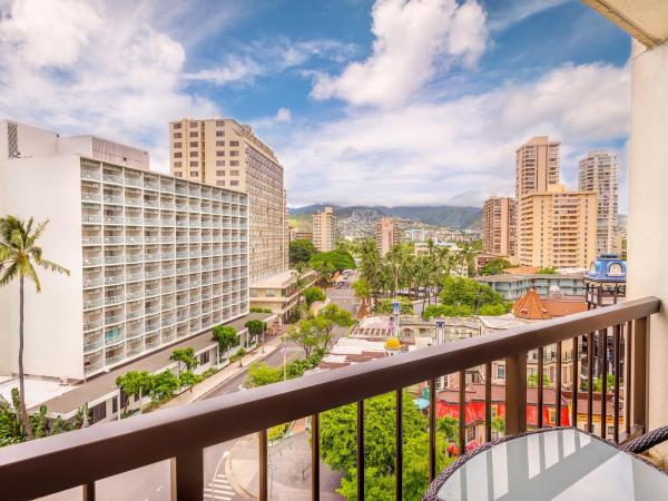 Hyatt Regency Waikiki Beach Resort & Spa : photo 5 de la chambre chambre avec 2 lits queen-size - vue sur ville