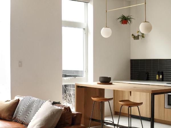 Lokal Hotel Fishtown : photo 5 de la chambre studio accessible aux personnes à mobilité réduite - vue sur jardin