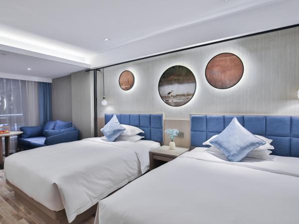 SSAW Boutique Hotel Hangzhou Ant Z-space : photo 7 de la chambre chambre double avec 2 lits doubles
