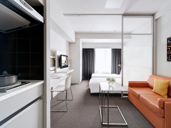 Citadines Shinjuku Tokyo : photo 5 de la chambre studio exécutif lits jumeaux