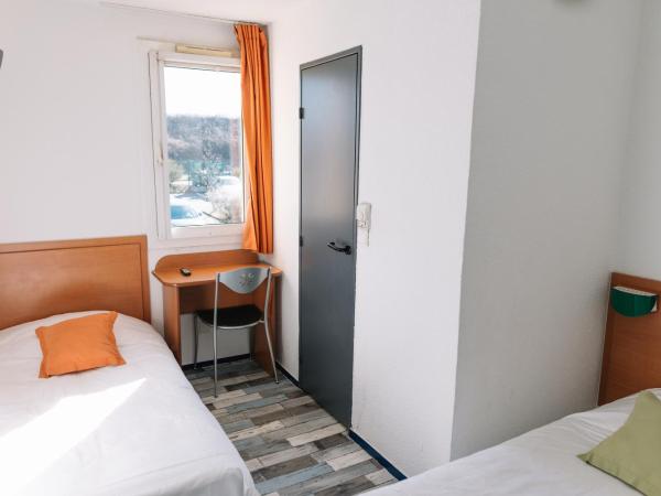 Welcomotel Limoges : photo 5 de la chambre chambre lits jumeaux