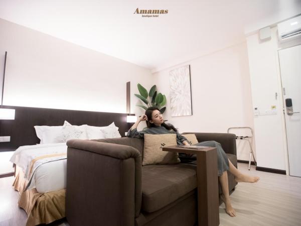 Amamas Boutique Hotel Kuching : photo 3 de la chambre chambre lit king-size supérieure