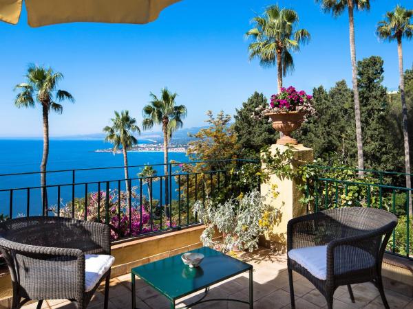 Hotel Villa Belvedere : photo 7 de la chambre chambre double ou lits jumeaux avec balcon - vue sur mer