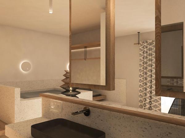 Apiro Mykonos : photo 9 de la chambre chambre double supérieure avec jacuzzi intérieur - vue sur mer