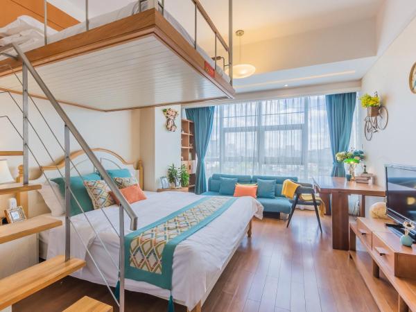 Westlake Service Apartment : photo 4 de la chambre chambre lits jumeaux