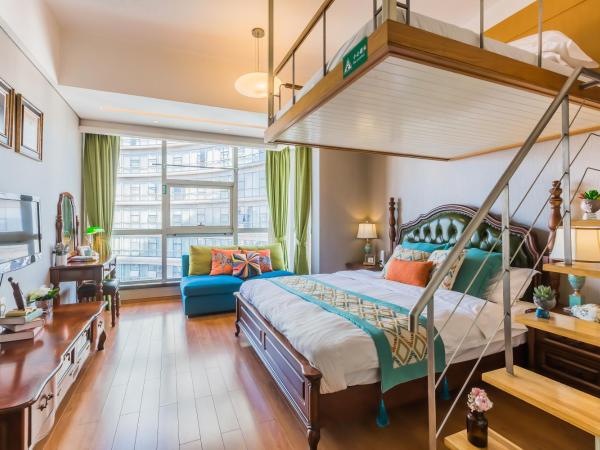 Westlake Service Apartment : photo 1 de la chambre chambre lits jumeaux