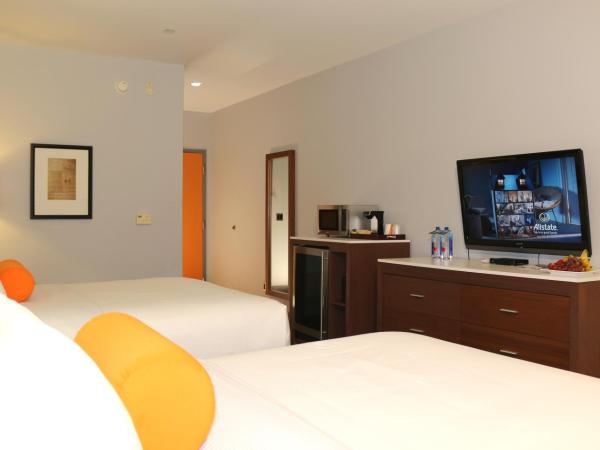 BLVD Hotel & Studios- Walking Distance to Universal Studios Hollywood : photo 5 de la chambre chambre avec 2 grands lits queen-size 