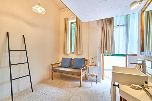 Wei Wen Inn : photo 2 de la chambre chambre double avec terrasse