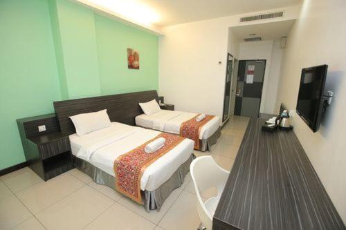 Ipoh Downtown Hotel : photo 3 de la chambre chambre deluxe double ou lits jumeaux