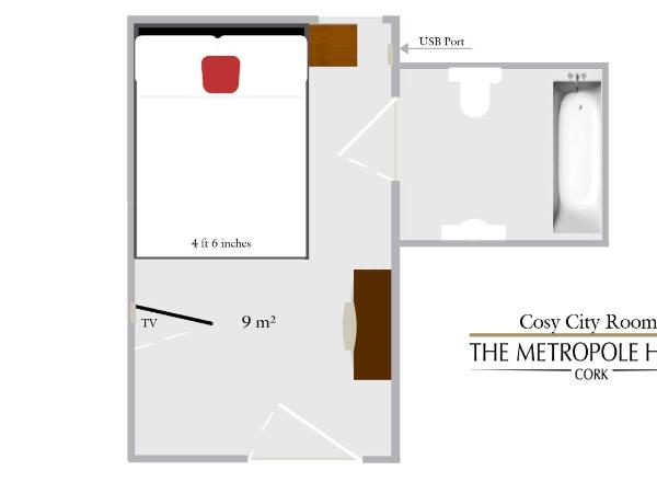 The Metropole Hotel Cork : photo 1 de la chambre chambre double Économique