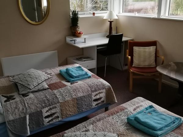 Risskov Bellevue Guesthouse : photo 4 de la chambre chambre double avec salle de bains privative