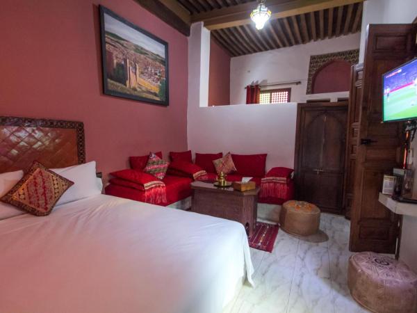 Riad Dar Mansoura : photo 10 de la chambre suite familiale marrakech