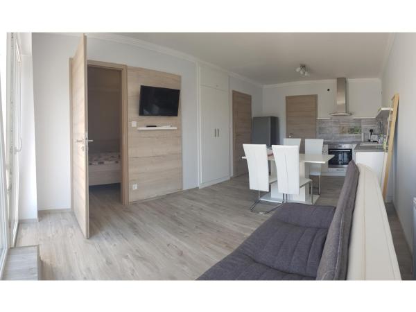 Vándor Vendégház : photo 2 de la chambre appartement avec terrasse