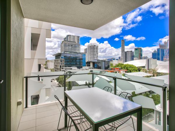 Vine Apartments South Brisbane : photo 4 de la chambre appartement 2 chambres avec vue