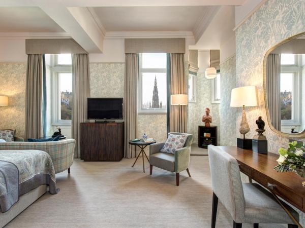 The Balmoral Hotel : photo 1 de la chambre hébergement deluxe - vue sur château