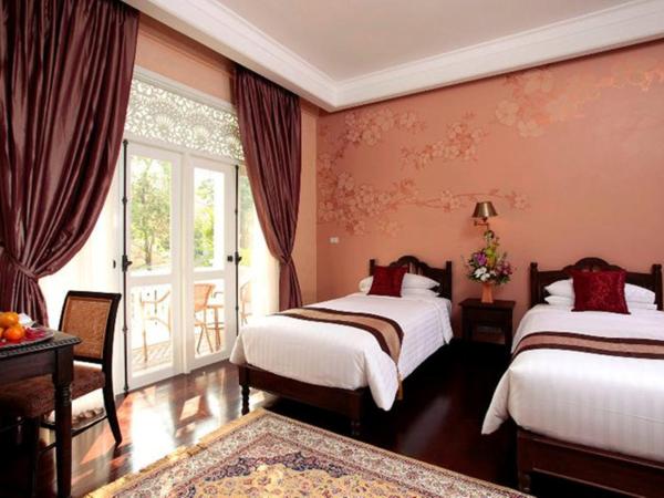 Ping Nakara Boutique Hotel And Spa : photo 1 de la chambre grande chambre deluxe lits jumeaux