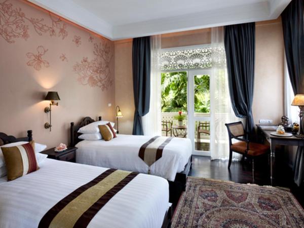 Ping Nakara Boutique Hotel And Spa : photo 2 de la chambre grande chambre deluxe lits jumeaux