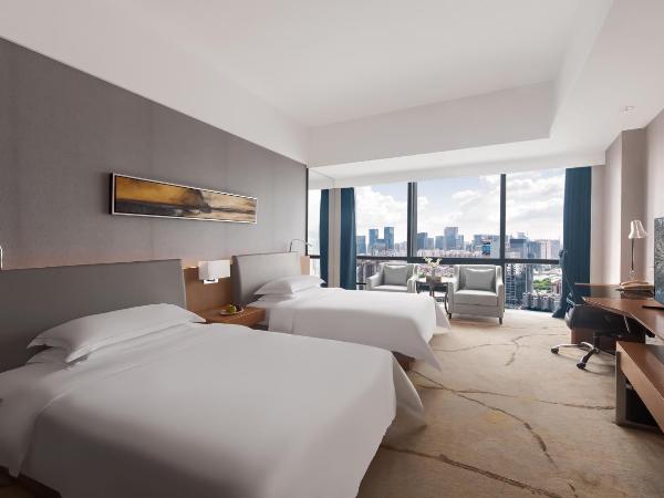 Huaqiang Plaza Hotel Shenzhen, Enjoy Complimentary Afternoon Tea & Mini Bar & Night Snack : photo 1 de la chambre chambre lits jumeaux supérieure