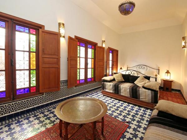 Dar Abdesalam : photo 2 de la chambre chambre double avec salle de bains privative