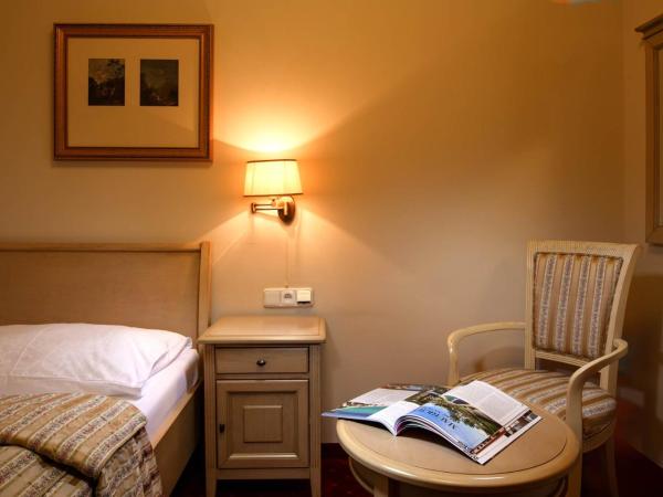 Spa Hotel Schlosspark : photo 9 de la chambre chambre double ou lits jumeaux Économique avec accès piscine et centre de bien-Être