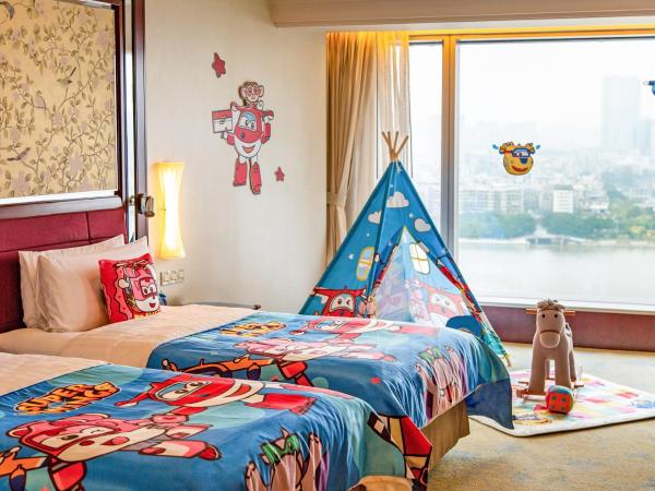 Shangri-La Guangzhou-3 minutes by walking to Canton Fair Complex : photo 1 de la chambre chambre thème super wings - vue sur rivière