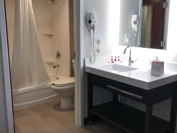 Ramada by Wyndham Suites Orlando Airport- Free Airport Shuttle : photo 5 de la chambre suite studio avec 2 lits doubles - non-fumeurs