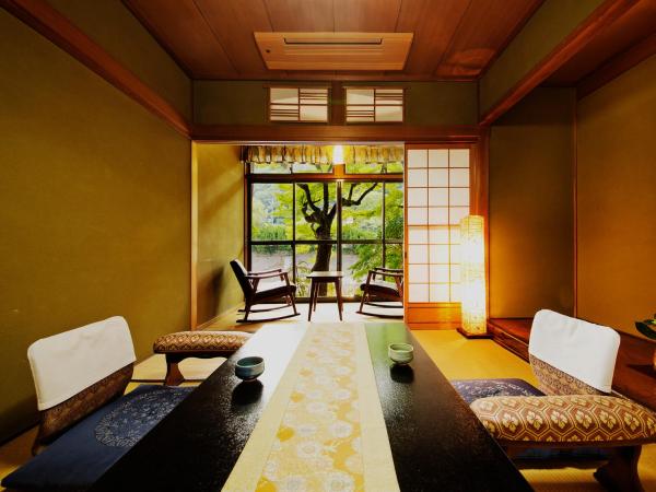 Heihachi Tea House Inn : photo 6 de la chambre chambre lits jumeaux avec salle de bains commune - non-fumeurs