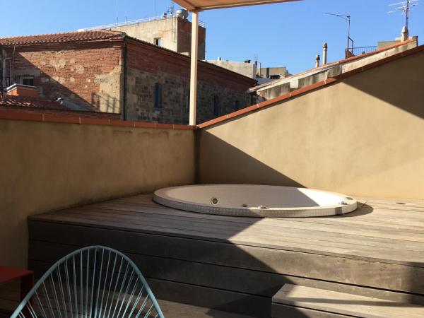 La Loge de mer, Lodge urbain : photo 7 de la chambre suite avec bain à remous (Été uniquement)